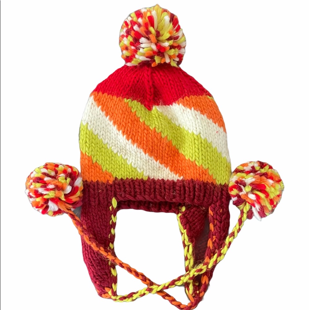 Multi colored winter hat